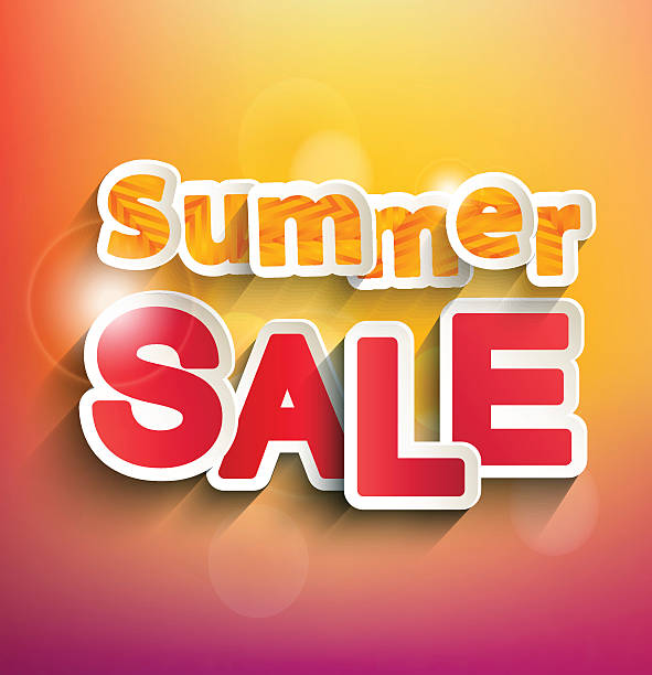 Summer, Sale, Percent, Discount, Retail